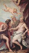 Sebastiano Ricci Bacchus und Ariadne France oil painting artist